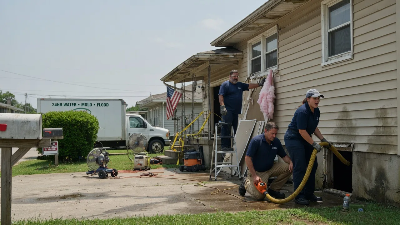 Water Damage Repair in Troutman, NC near me